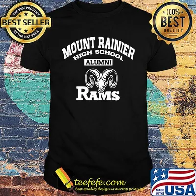 Mount rainier high school alumni rams shirt
