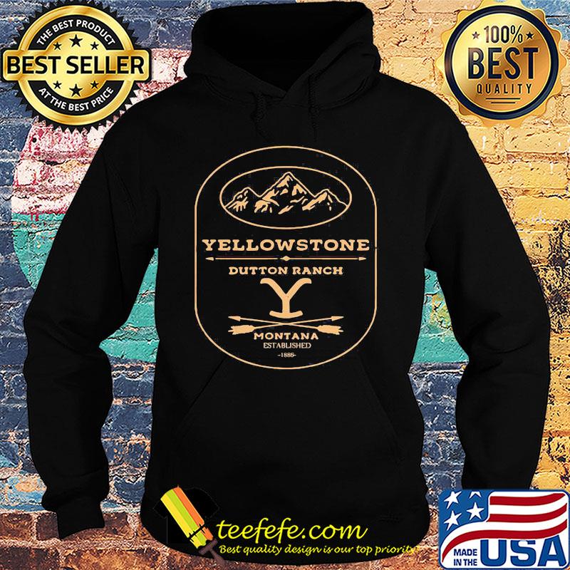 Mountain yellowstone dutton ranch montana established 1886 s Hoodie Mountain yellowstone dutton ranch montana established 1886 s Hoodie
