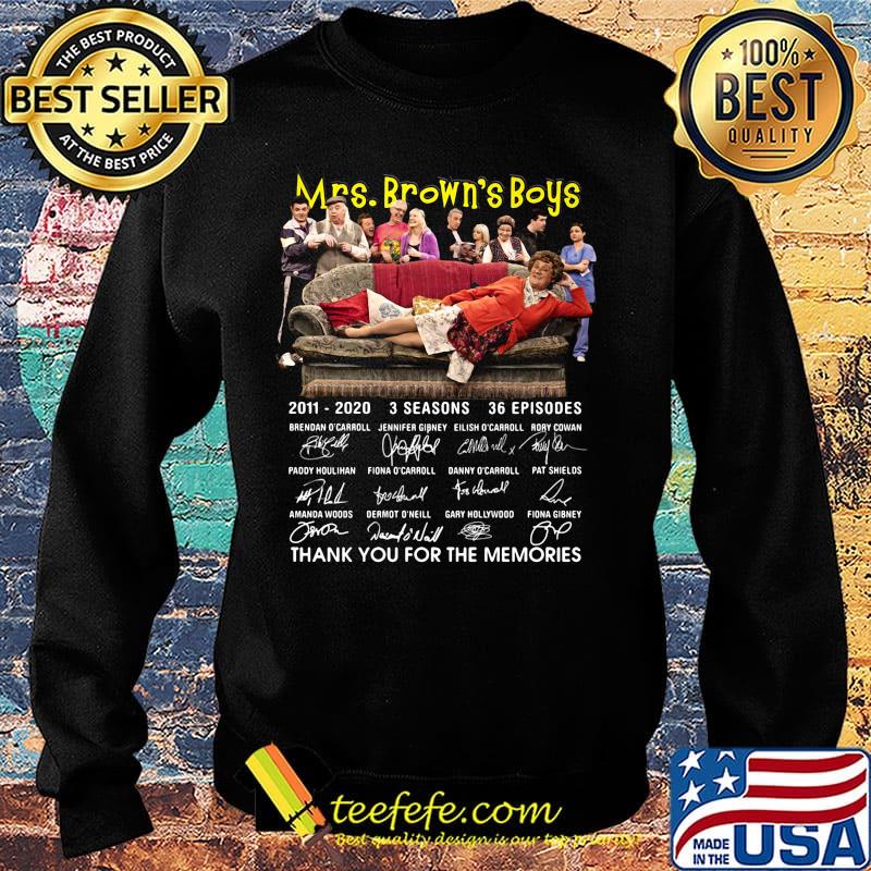 Mrs brown’s boys 2011 2020 3 seasons 36 episodes thank you for the memories signatures s Sweater Mrs brown’s boys 2011 2020 3 seasons 36 episodes thank you for the memories signatures s Sweater