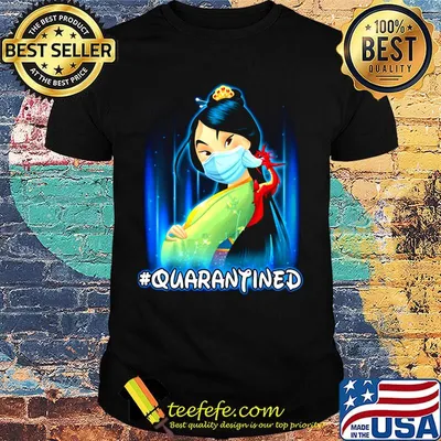Mulan and dragon mask quarantined shirt