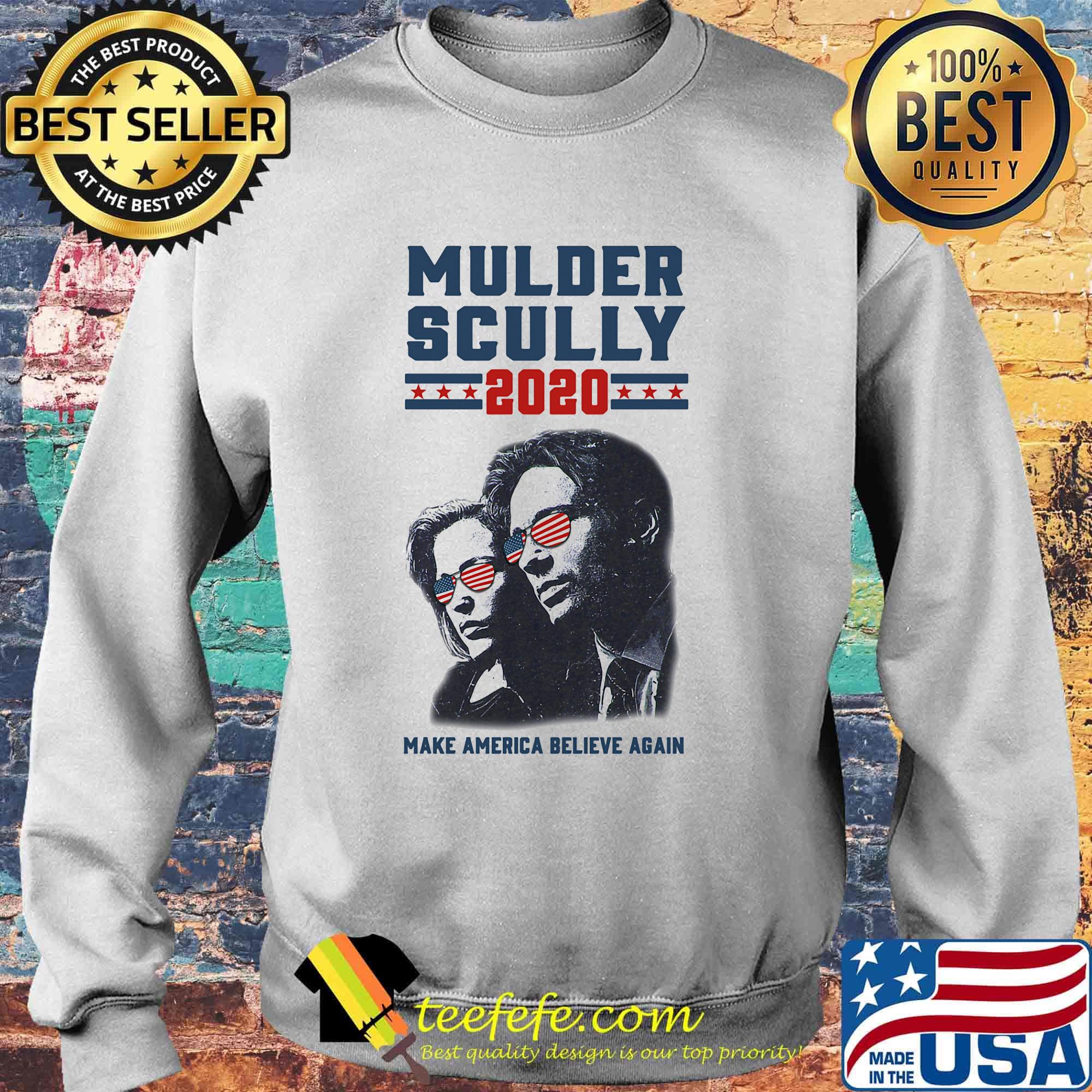 Mulder scully 2020 make america believe again s Sweater Mulder scully 2020 make america believe again s Sweater