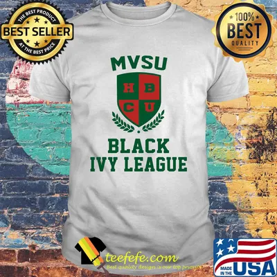 Mvsu hbcu black ivy league shirt