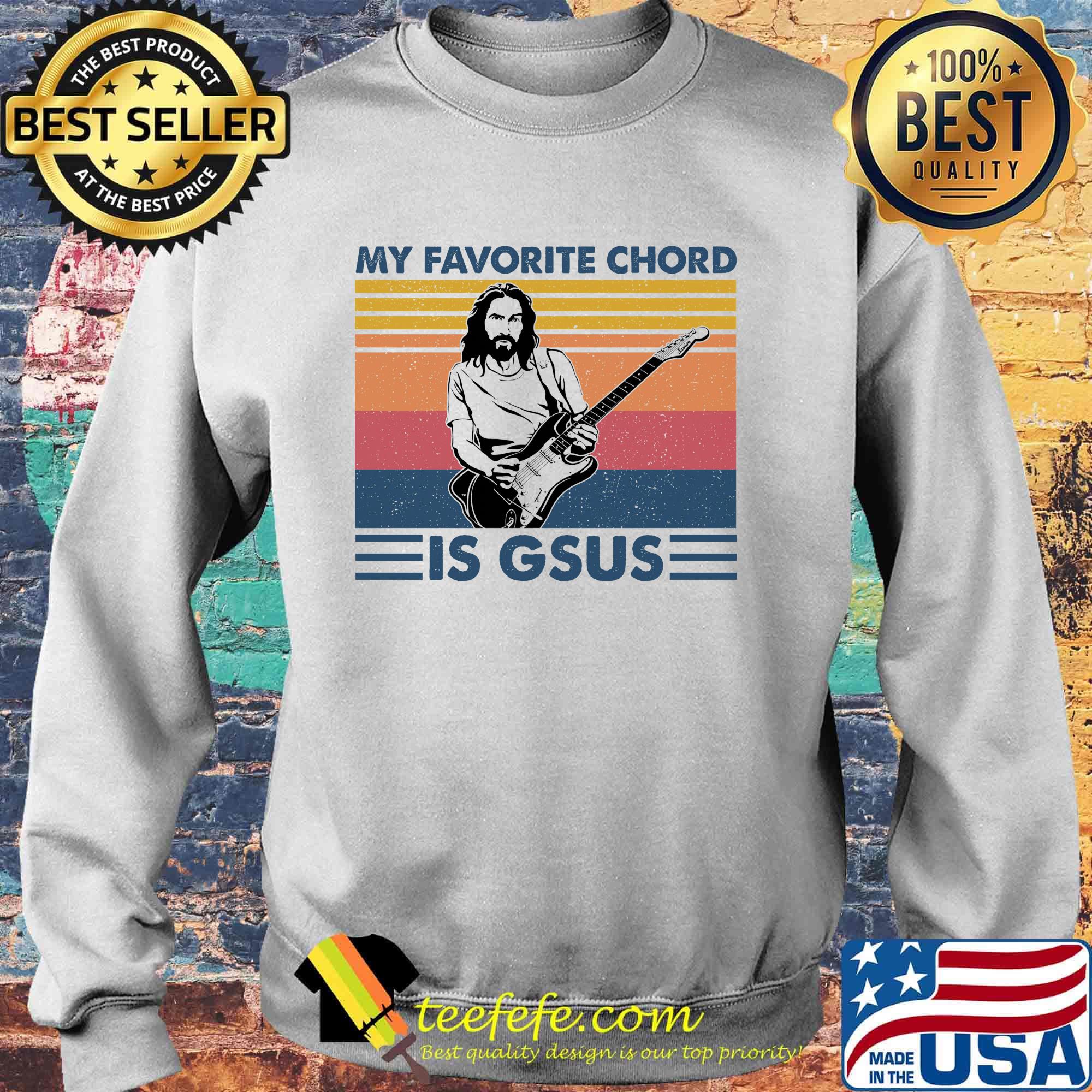 My favorite chord is dsus vintage retro s Sweater My favorite chord is dsus vintage retro s Sweater
