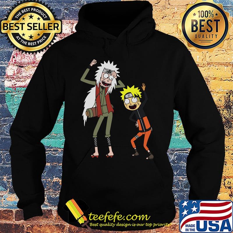 Naruto rick and morty s Hoodie Naruto rick and morty s Hoodie