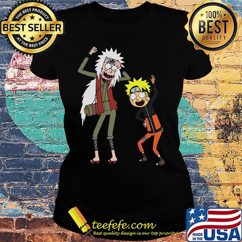 Naruto rick and morty s Ladies tee Naruto rick and morty s Ladies tee