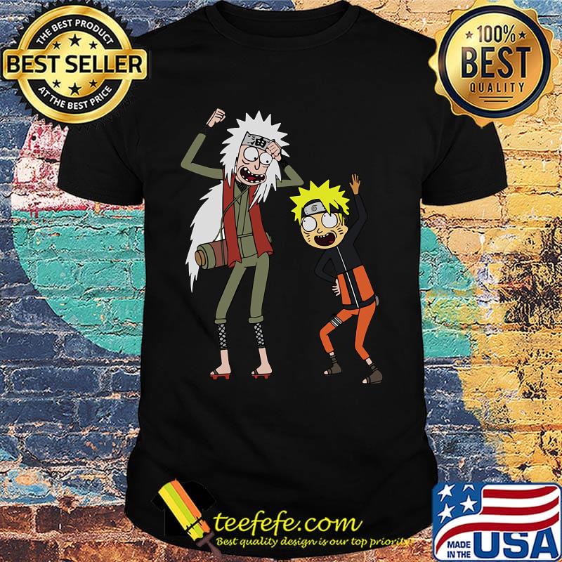 Naruto rick and morty shirt Naruto rick and morty shirt