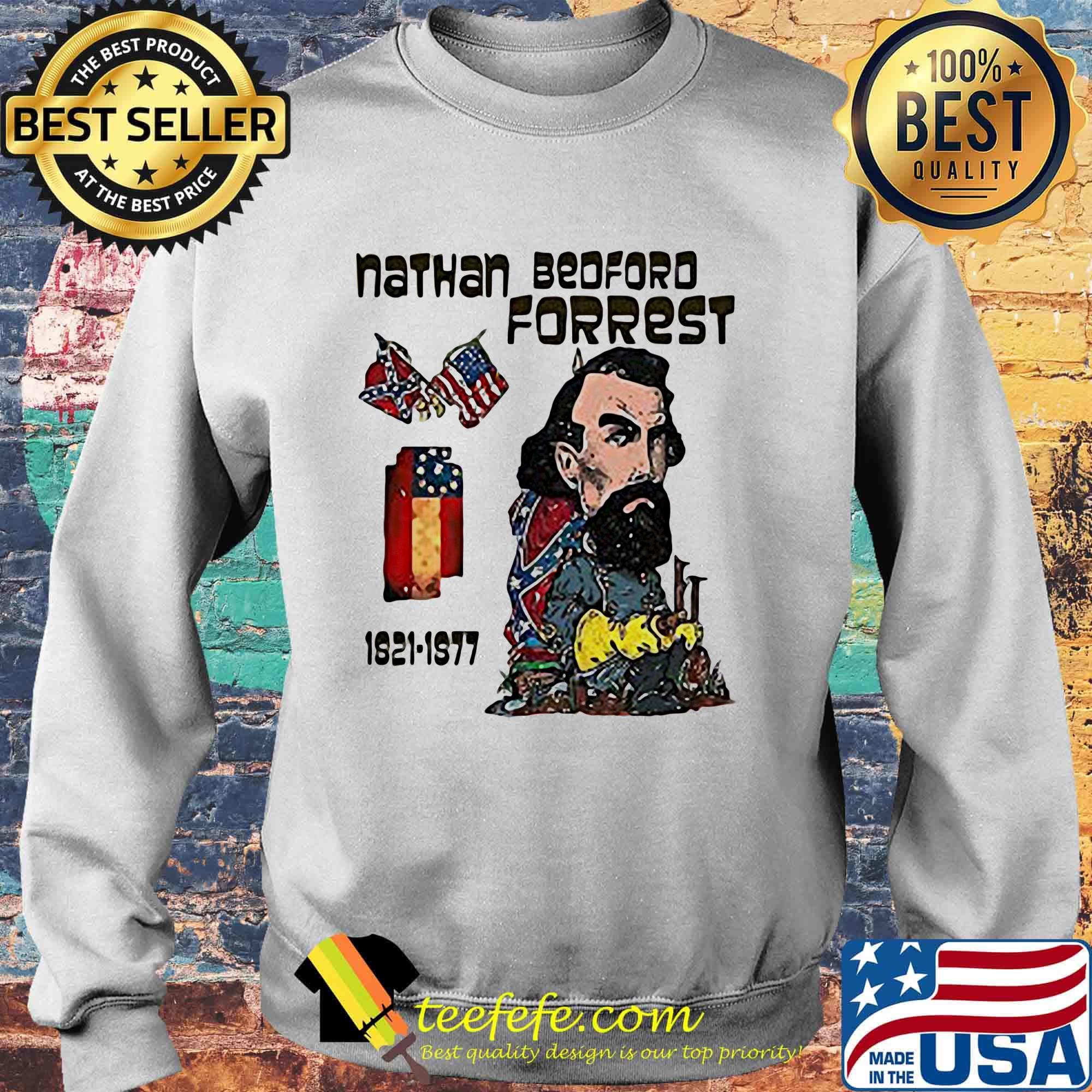 Nathan bedford forrest american flag independence day s Sweater Nathan bedford forrest american flag independence day s Sweater