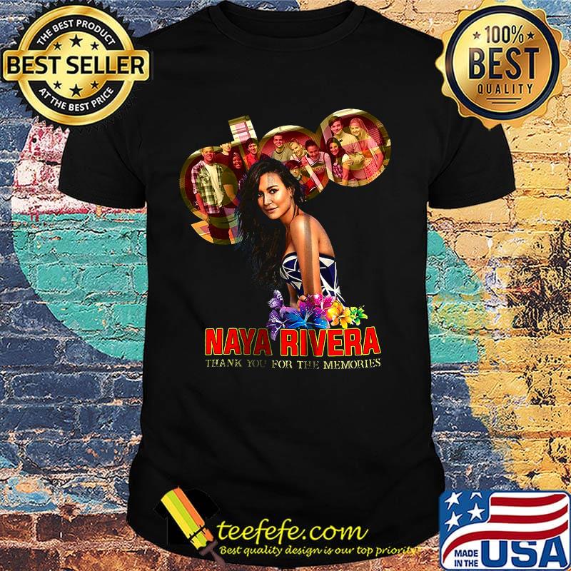 Naya rivera thank you for the memories black shirt