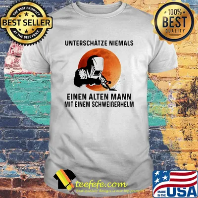 Ne Jamais Sous Estimer Un Vieil Homme Avec Un Casque De Soudeva Sunset Shirt