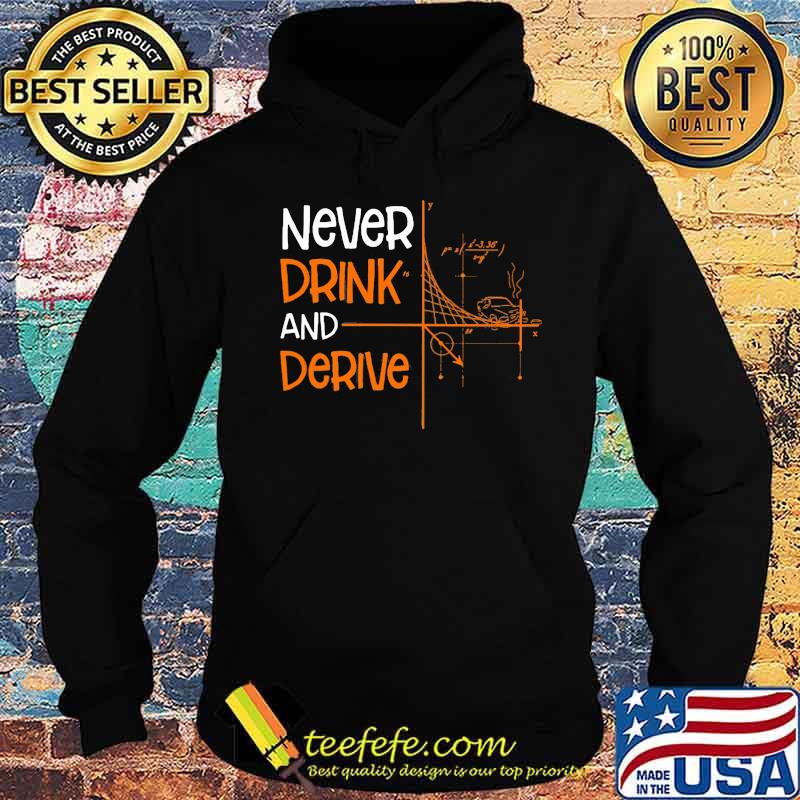 Never drink and derive math s Hoodie Never drink and derive math s Hoodie
