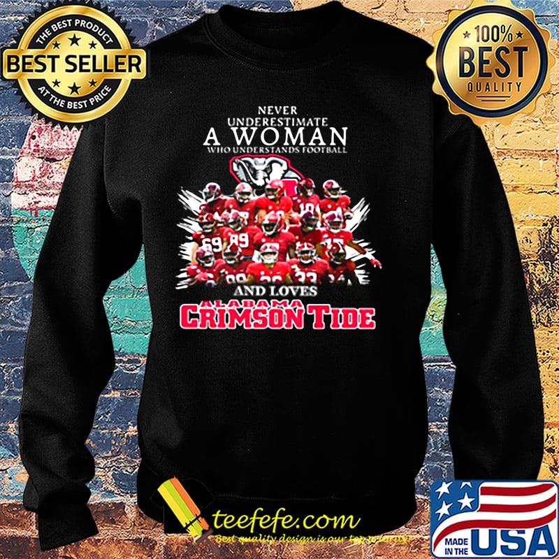 Never underestimate a man who understands football and loves alabama crimson tide s Sweater Never underestimate a man who understands football and loves alabama crimson tide s Sweater