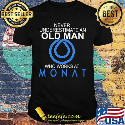 Never underestimate a woman who works at monat shirt