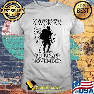 Never underestimate a woman with a guitar who was born in november shirt