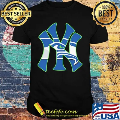 New York Seahawks Yankees Canvas shirt