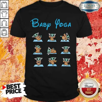 Nice Baby Yoga Baby Yoda Do Exercise Shirt