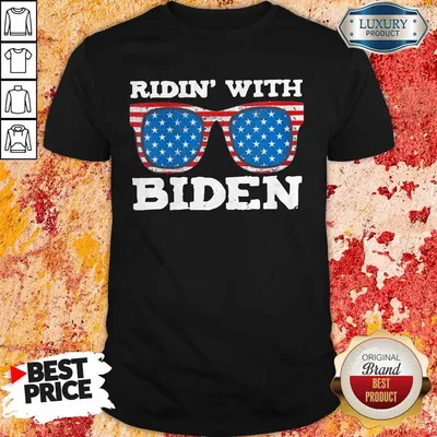 Nice Ridin With Biden Joe Supporter USA Classic Shirt