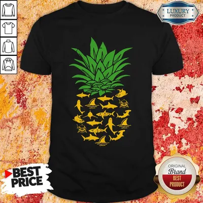 Nice Shark Pineapple Shirt