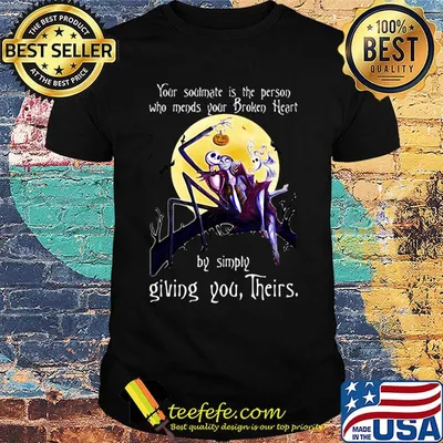 Nightmare your soulmate is the person who needs your broken heart by simply giving you their shirt
