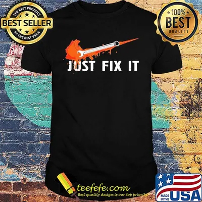 Nike just fix it logo shirt