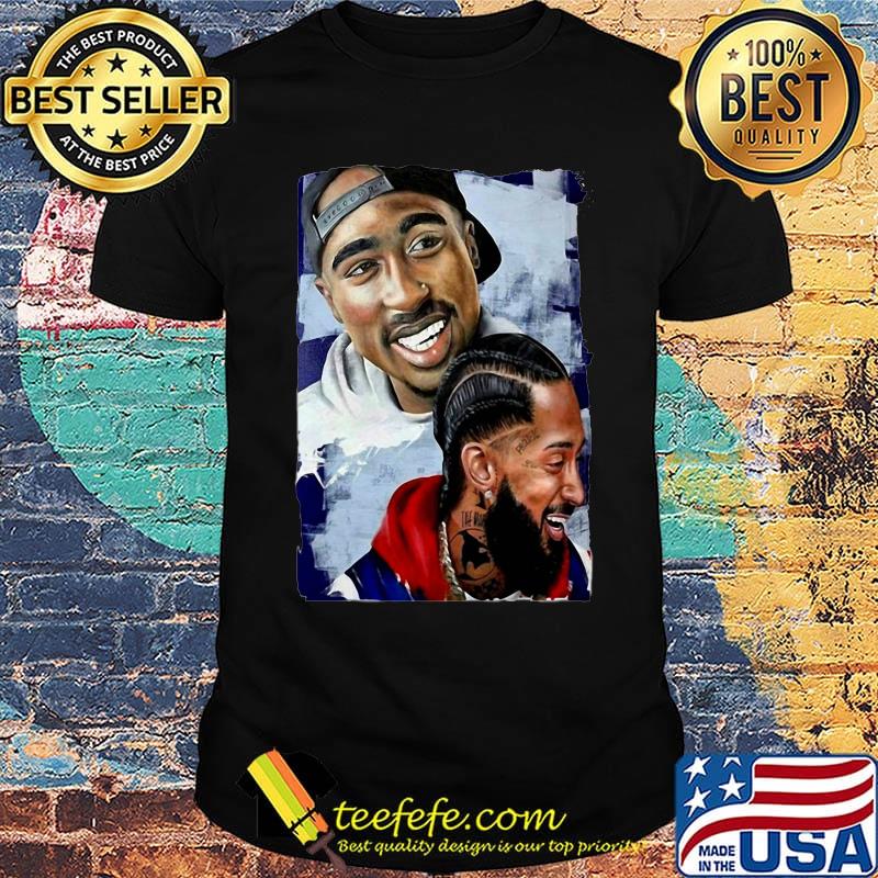 Nipsey hussle rapper smiling shirt