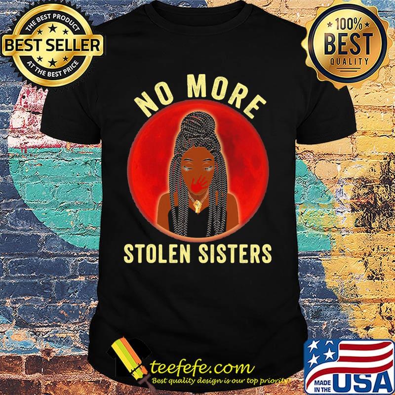 No More Stolen Sisters Black Native Sunset Shirt