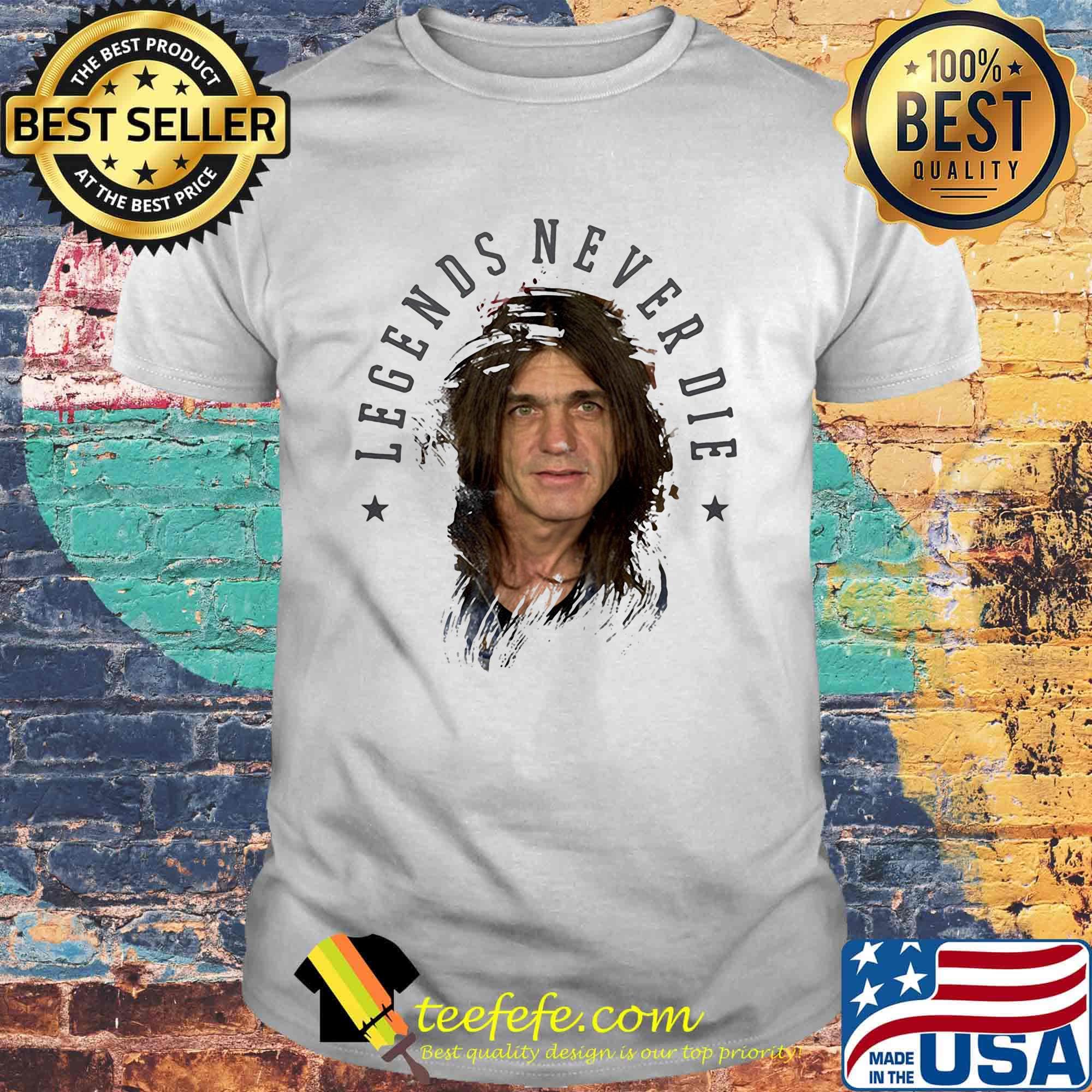 Nomi trademark legends never die stars shirt