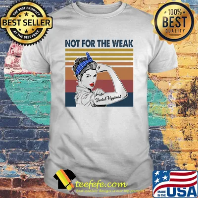 Not for the weak dental hygienist vintage retro shirt