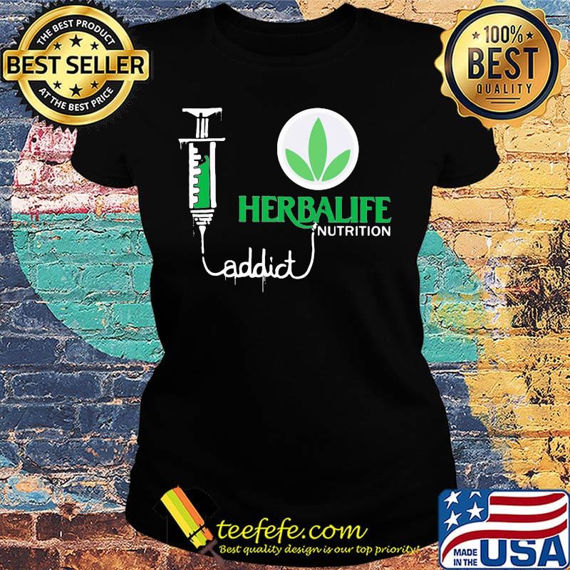 Nurse herbalife nutrition addict needle s Ladies tee Nurse herbalife nutrition addict needle s Ladies tee