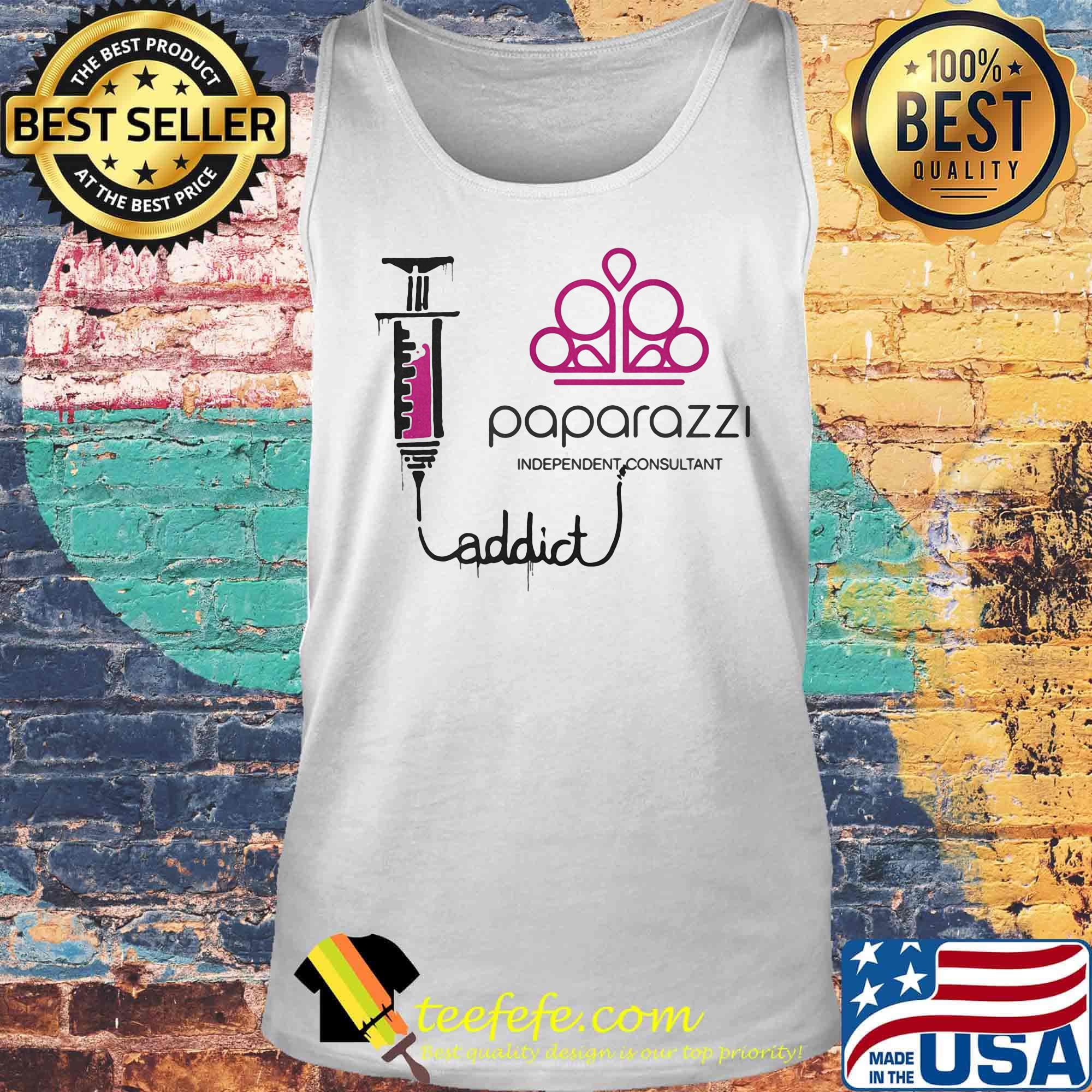 Nurse needle addict paparazzi independent consultant logo s Tank top Nurse needle addict paparazzi independent consultant logo s Tank top
