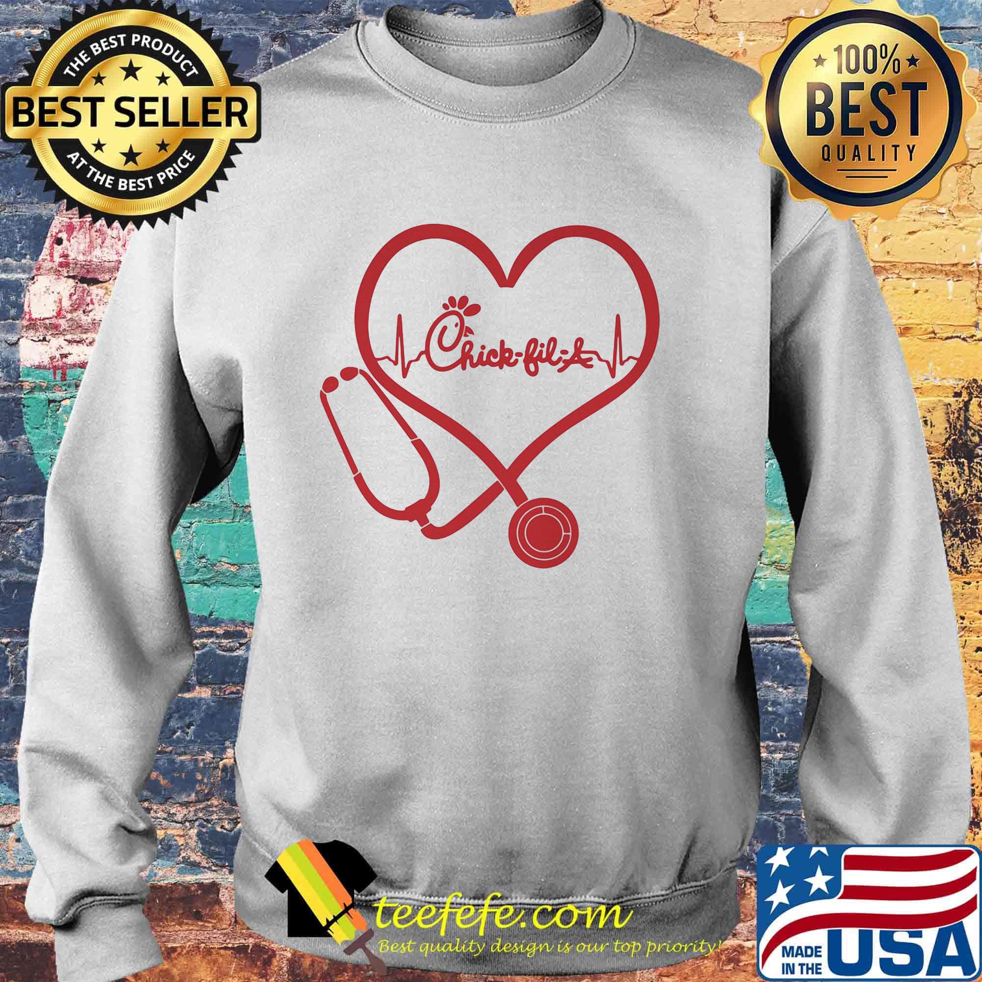 Nurse stethoscope chick-fil-a heartbeat s Sweater Nurse stethoscope chick-fil-a heartbeat s Sweater