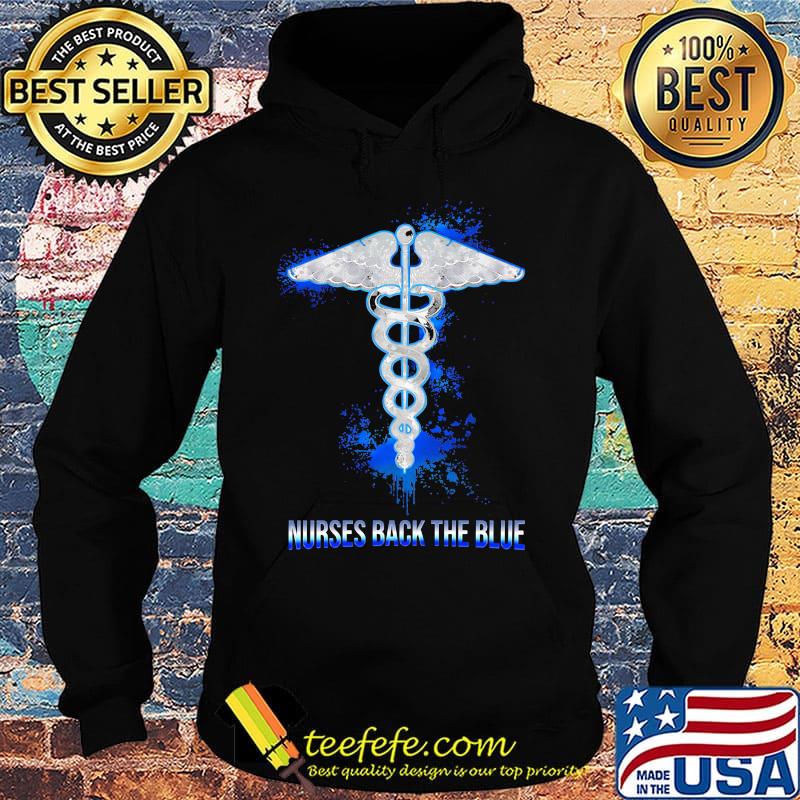 Nurses back the blue american s Hoodie Nurses back the blue american s Hoodie