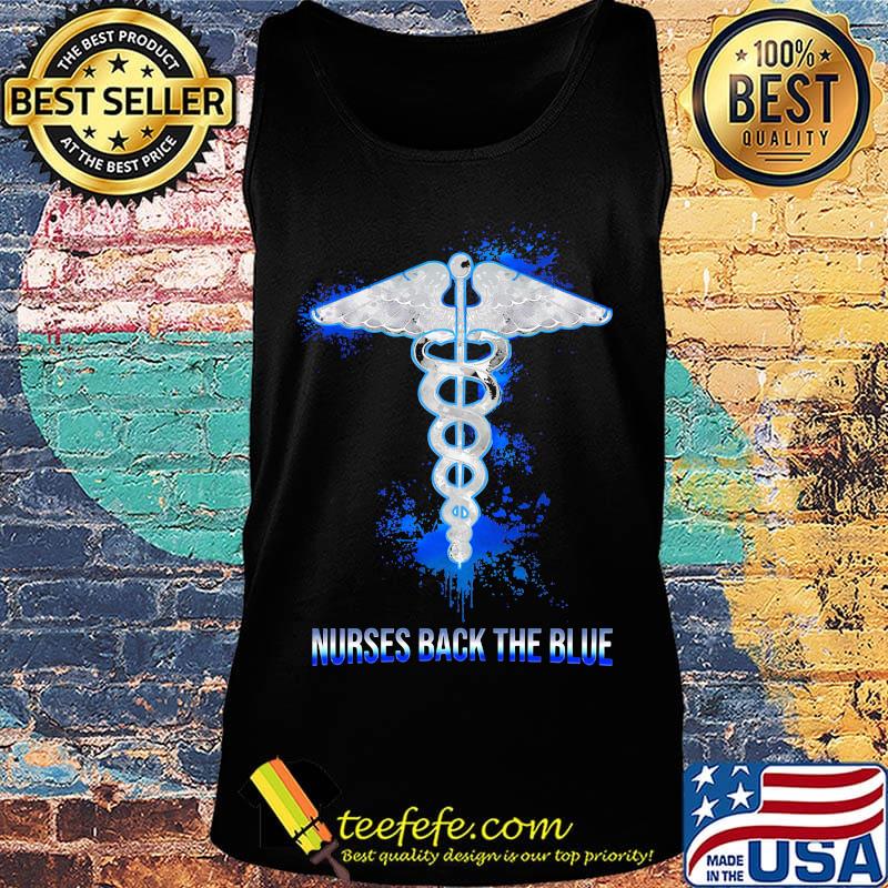 Nurses back the blue american s Tank top Nurses back the blue american s Tank top