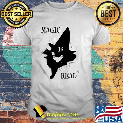 Offcial Magic is real Witch shirt