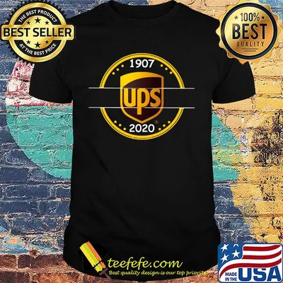 Official 1907 ups 2020 logo shirt