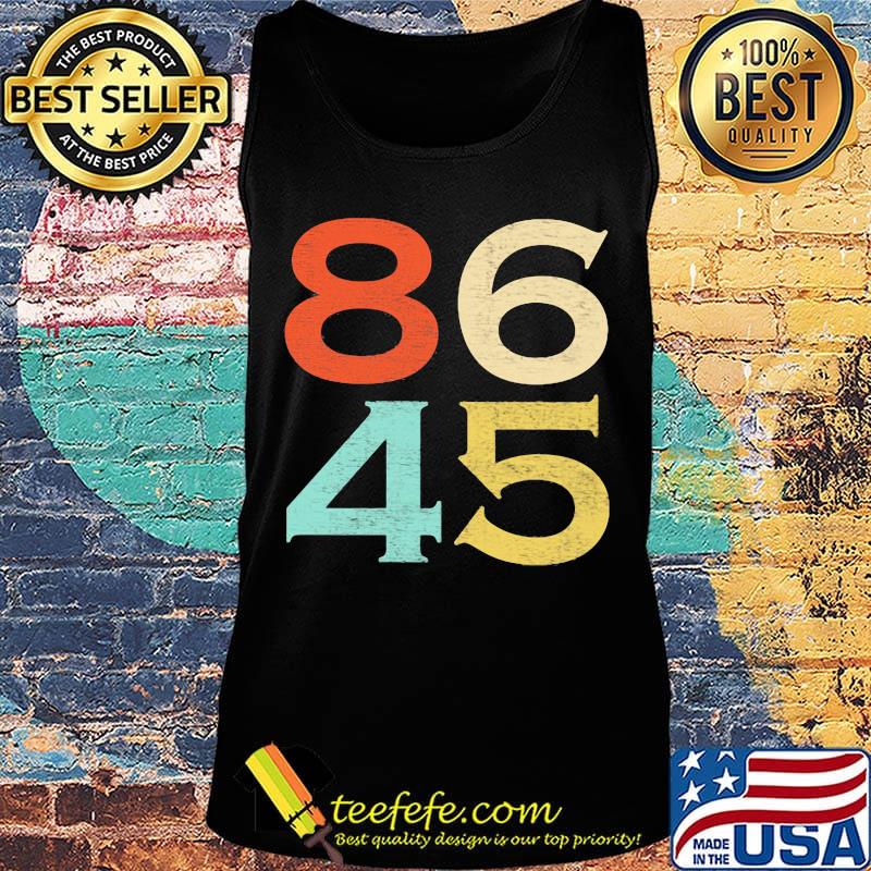 Official 8645 Impeach Anti Trump Shirt Tank top Official 8645 Impeach Anti Trump Shirt Tank top