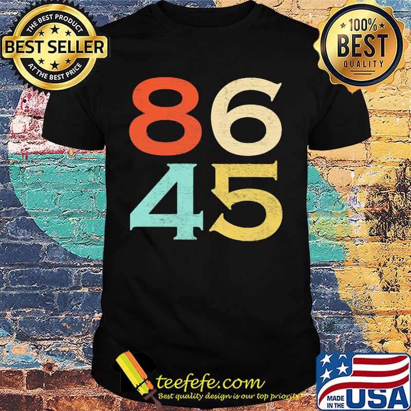 Official 8645 Impeach Anti Trump Shirt
