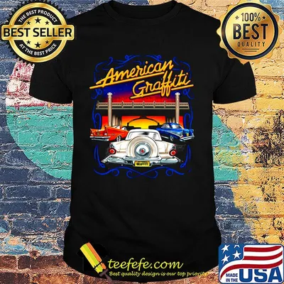 Official american graffiti cars shirt