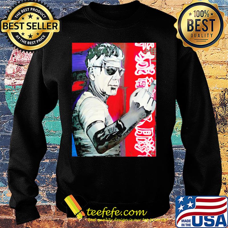 Official Anthony Bourdain Fuck Middle Finger Shirt Sweater Official Anthony Bourdain Fuck Middle Finger Shirt Sweater