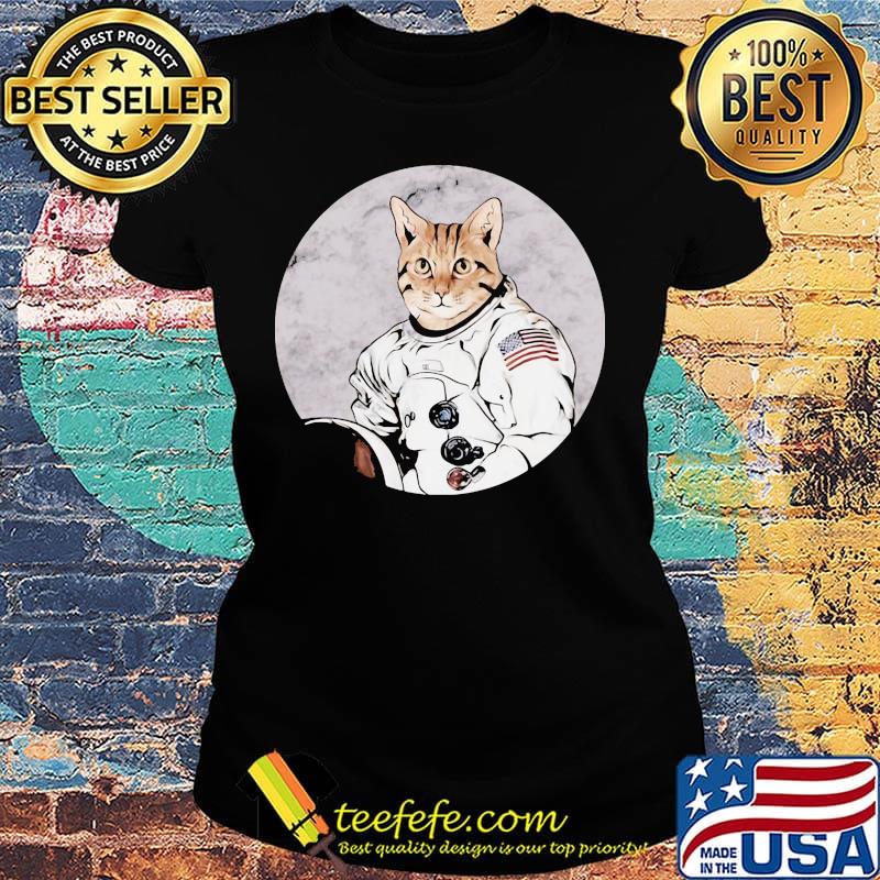 Official Astronaut Cat Shirt Ladies tee Official Astronaut Cat Shirt Ladies tee