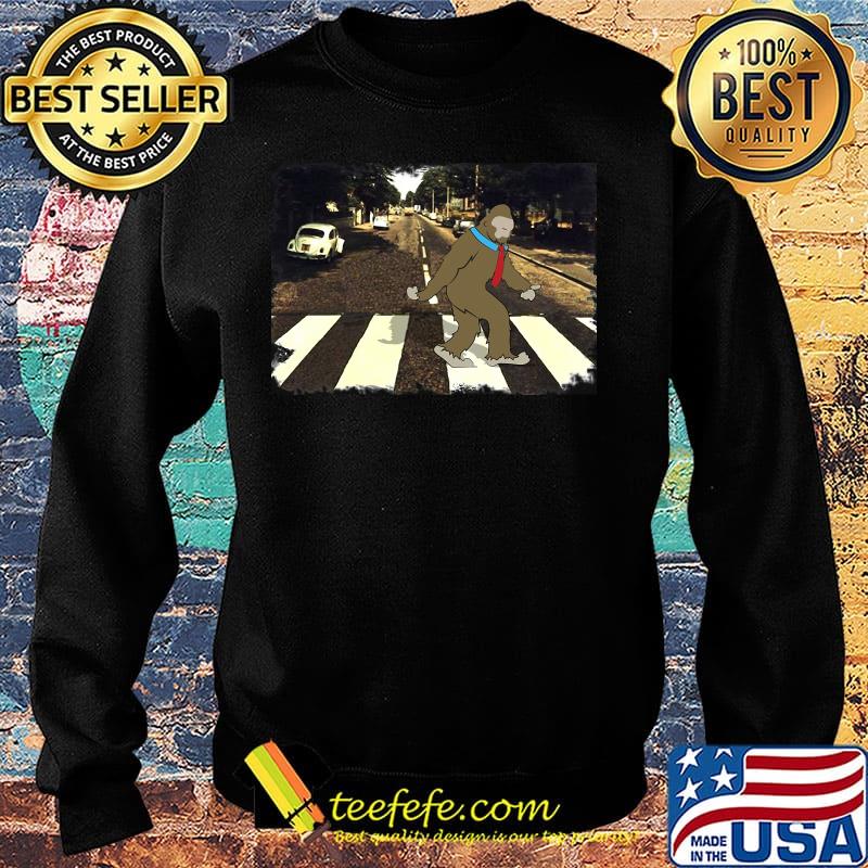 Official bigfoot abbey road s Sweater Official bigfoot abbey road s Sweater