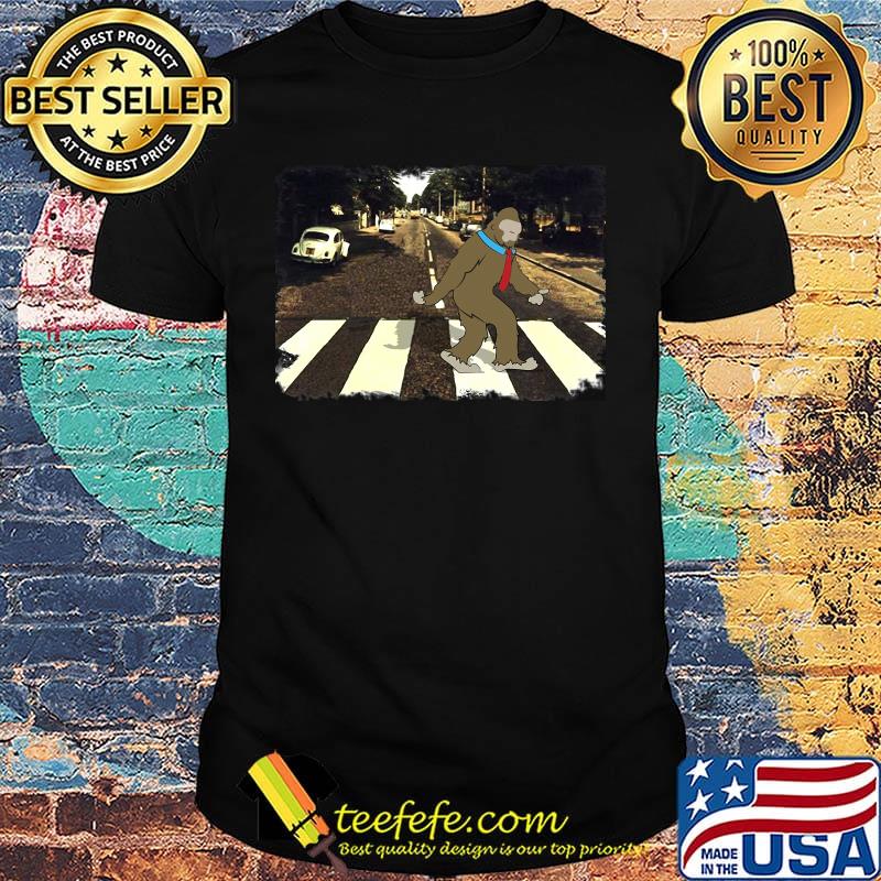 Official bigfoot abbey road shirt
