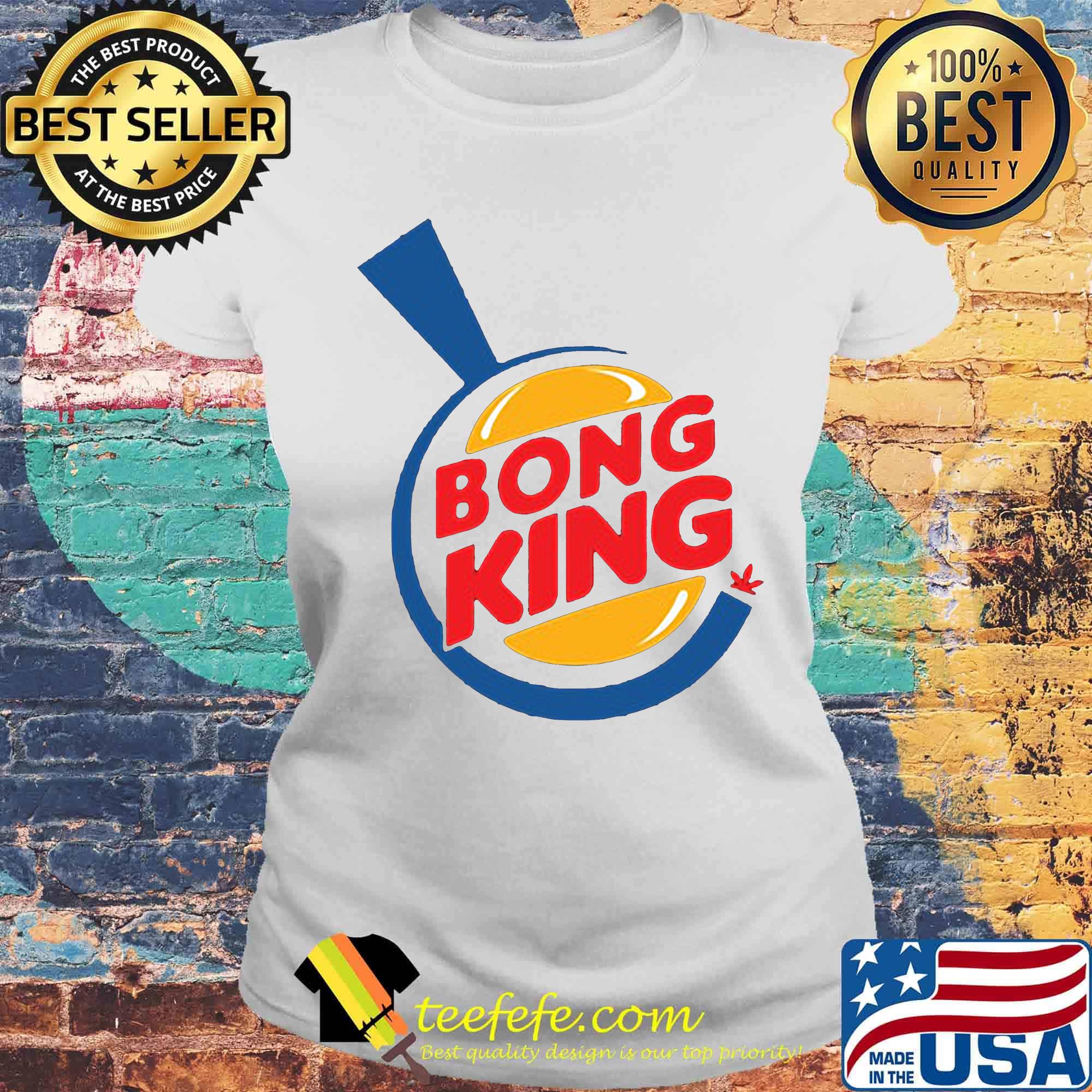 Official bong king logo s Laides tee Official bong king logo s Laides tee