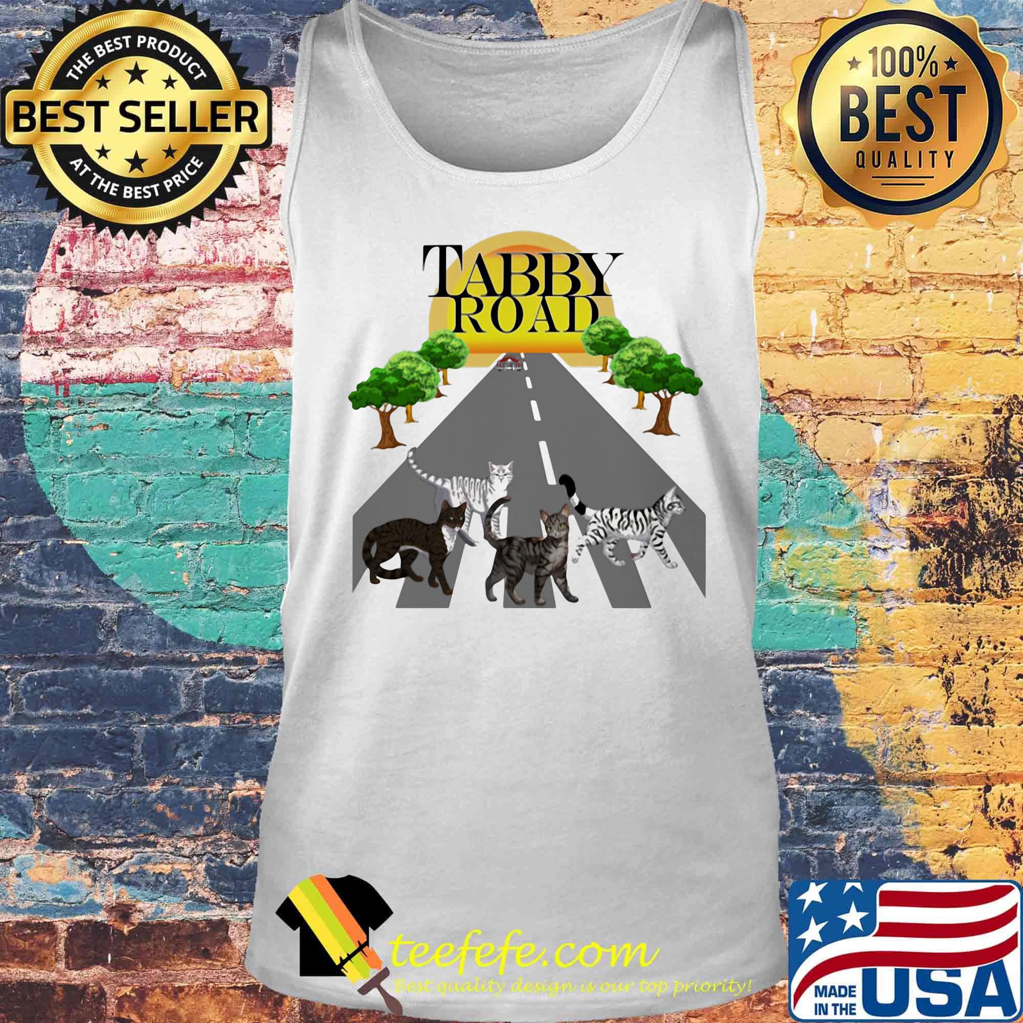 Official Cat Tabby road s Tank top Official Cat Tabby road s Tank top