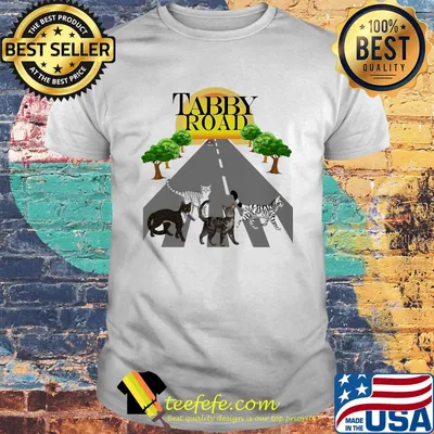 Official Cat Tabby road shirt