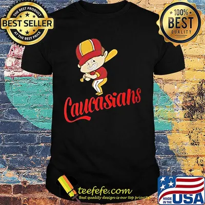 Official cleveland caucasians baseball shirt