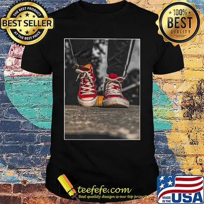 Official converse shoes picture shirt
