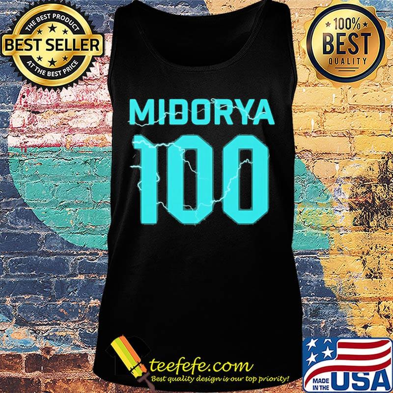 Official deku izuku midorya 100 s Tank top Official deku izuku midorya 100 s Tank top