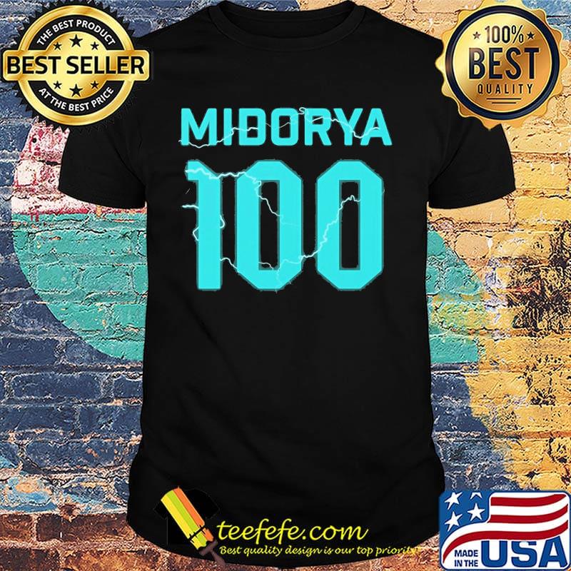 Official deku izuku midorya 100 shirt