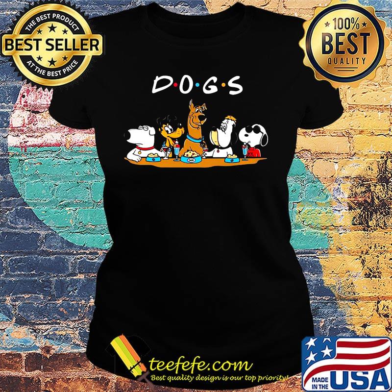 Official disney dogs cartoon s Ladies tee Official disney dogs cartoon s Ladies tee
