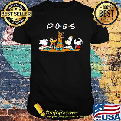 Official disney dogs cartoon shirt